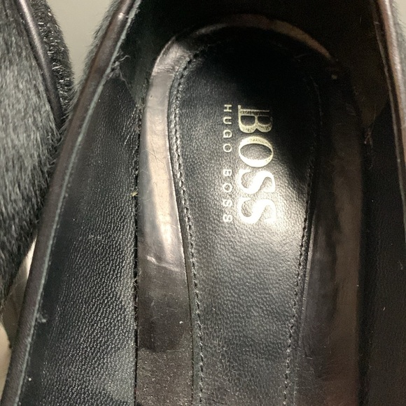 Boss Fur Pumps with Leather trim - Picture 3 of 12